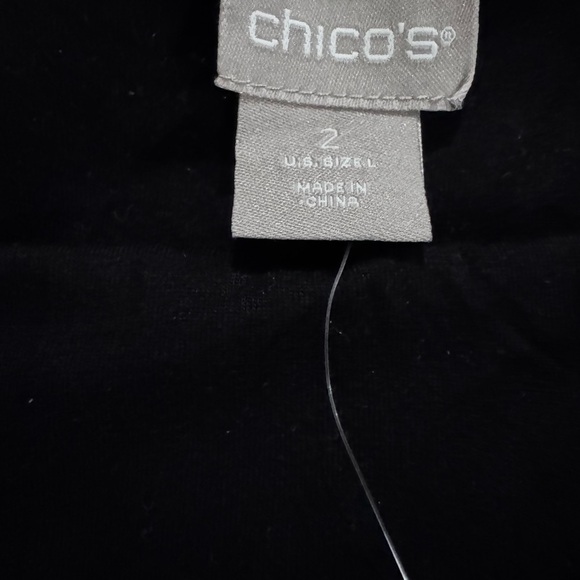 Chico's Brown and Black Leopard Print Cardigan 2 piece set - Picture 15 of 15